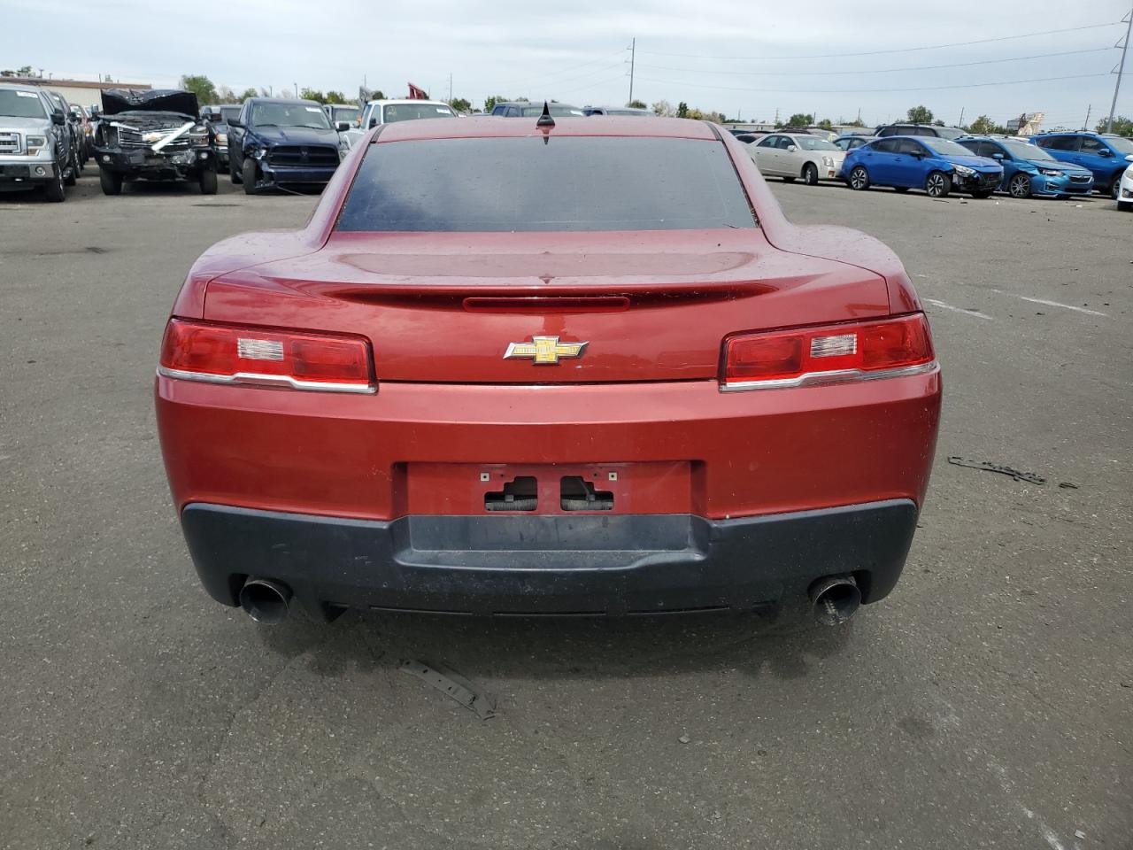 2015 Chevrolet Camaro Ls VIN: 2G1FB1E30F9108705 Lot: 71847384