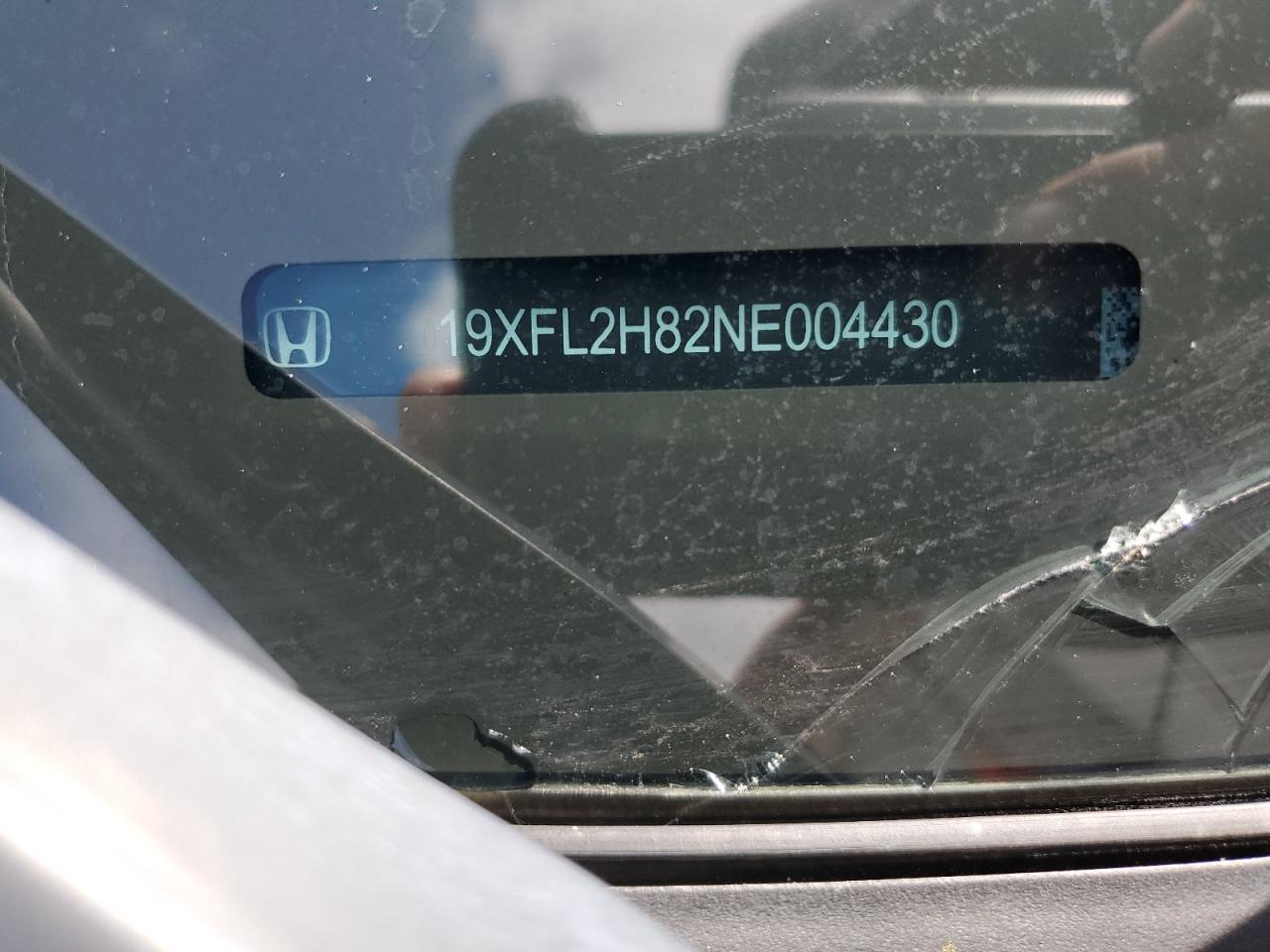 19XFL2H82NE004430 2022 Honda Civic Sport