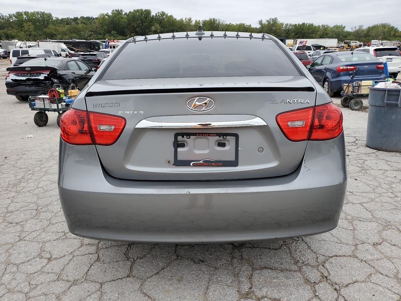 2010 Hyundai Elantra Blue VIN: KMHDU4AD9AU168546 Lot: 72765504