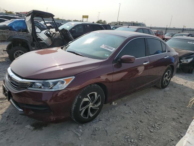 Sedans HONDA ACCORD 2017 Bordowy