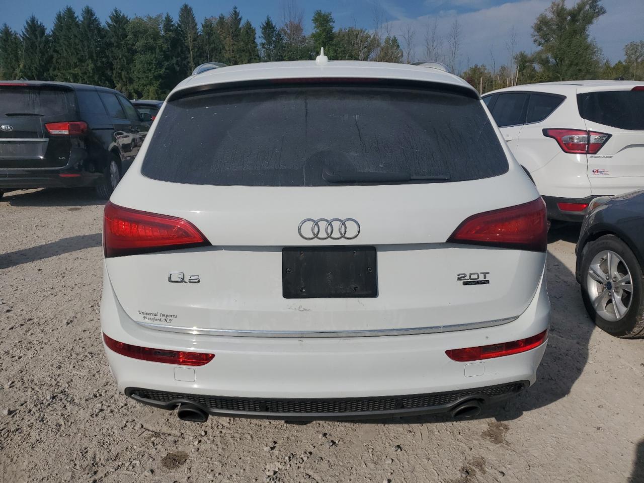 2017 Audi Q5 Premium Plus VIN: WA1M2AFP0HA076372 Lot: 71740274