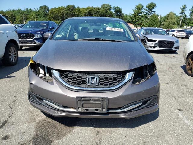 Sedans HONDA CIVIC 2015 Brown