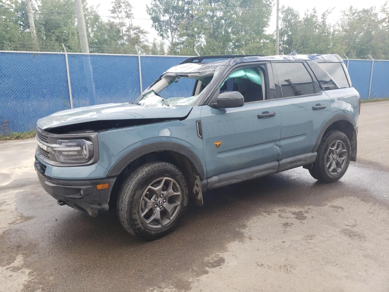 2022 Ford Bronco Sport Badlands на продаже в Moncton, NB - Rollover