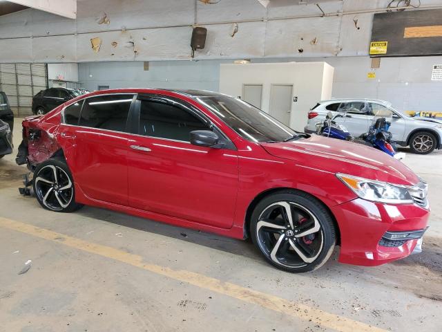  HONDA ACCORD 2017 Red