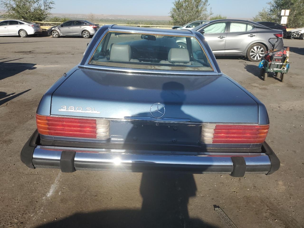 1984 Mercedes-Benz 380 Sl VIN: WDBBA45AXEA013935 Lot: 71464764