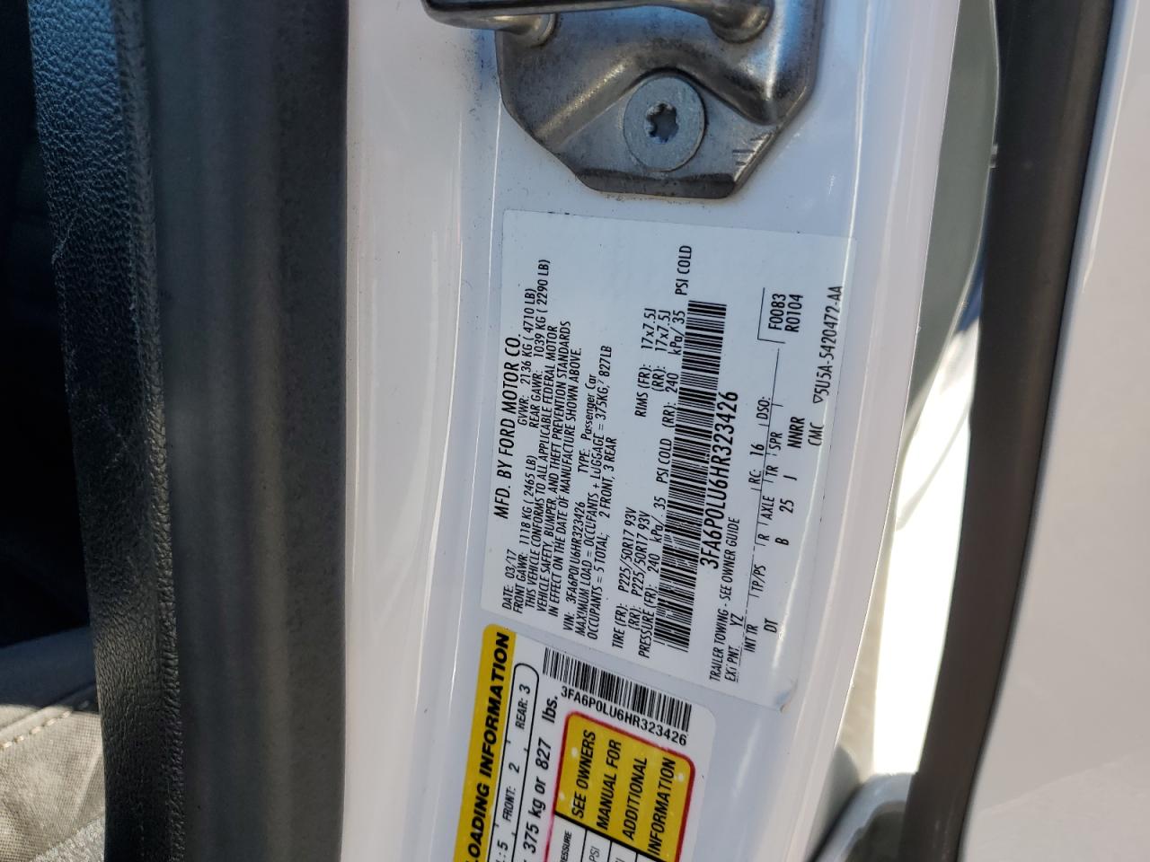 2017 Ford Fusion - Image 12