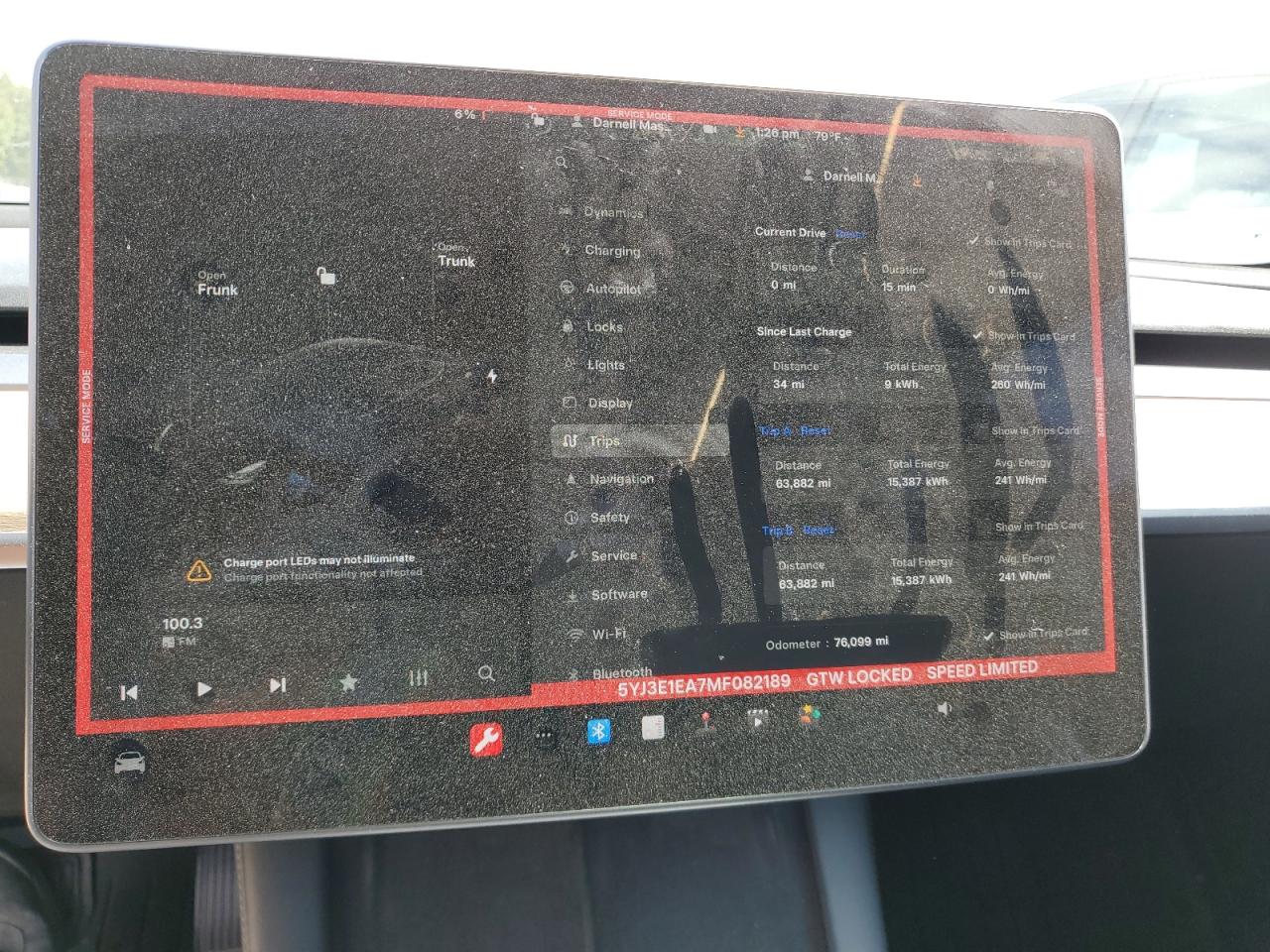 5YJ3E1EA7MF082189 2021 Tesla Model 3