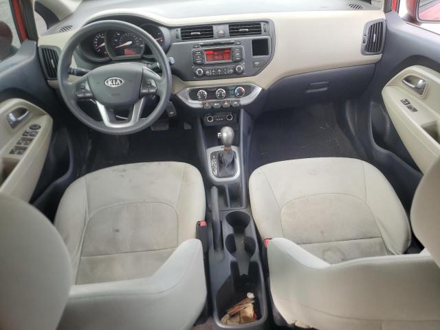  KIA RIO 2012 Czerwony