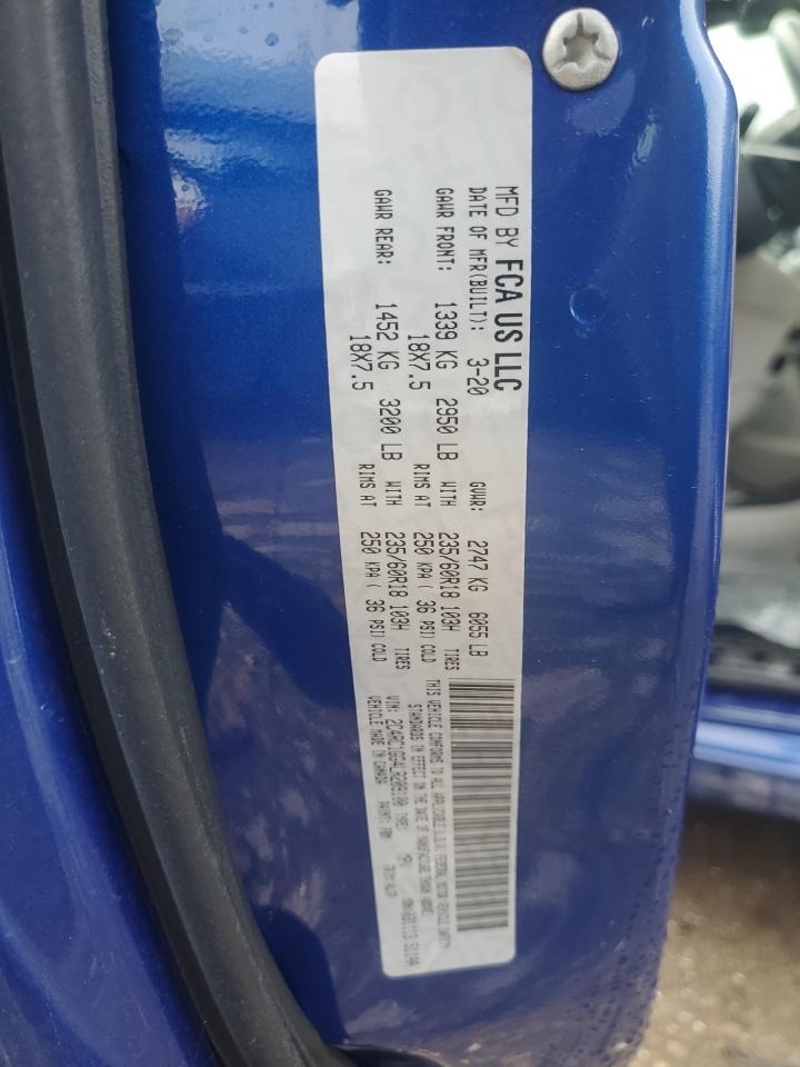 2020 Chrysler Pacifica Limited VIN: 2C4RC1GG4LR209100 Lot: 72499034