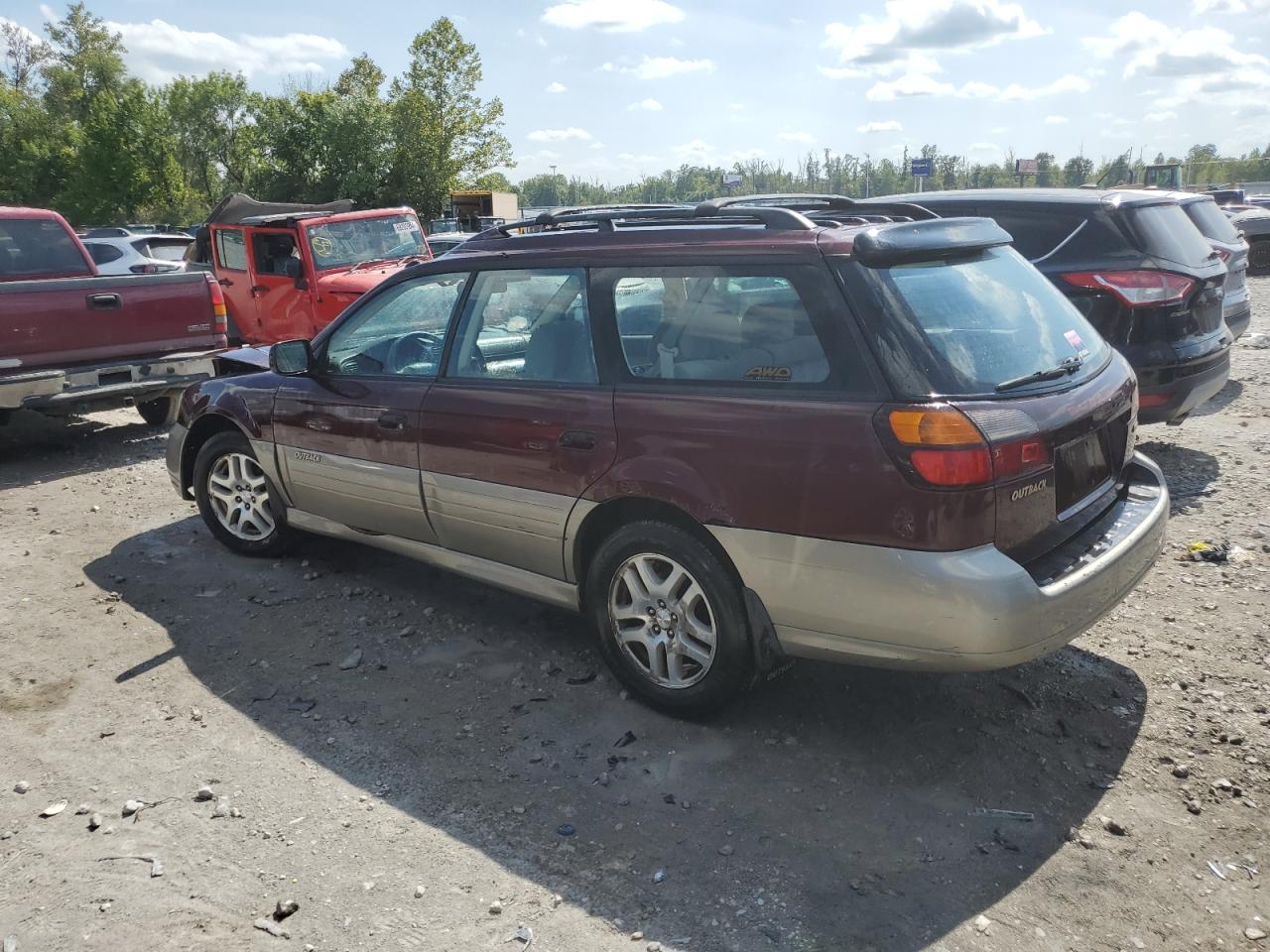 2000 Subaru Legacy Outback Awp VIN: 4S3BH6750Y7607928 Lot: 69855814