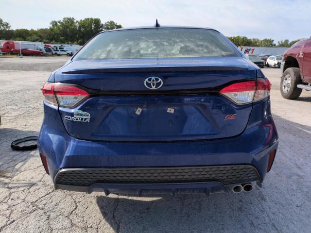  TOYOTA COROLLA 2021 Blue