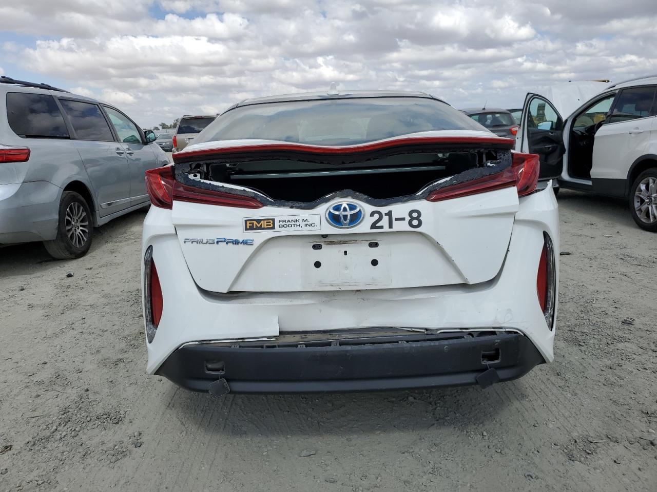 2021 Toyota Prius Prime Le VIN: JTDKAMFP8M3193777 Lot: 70687534