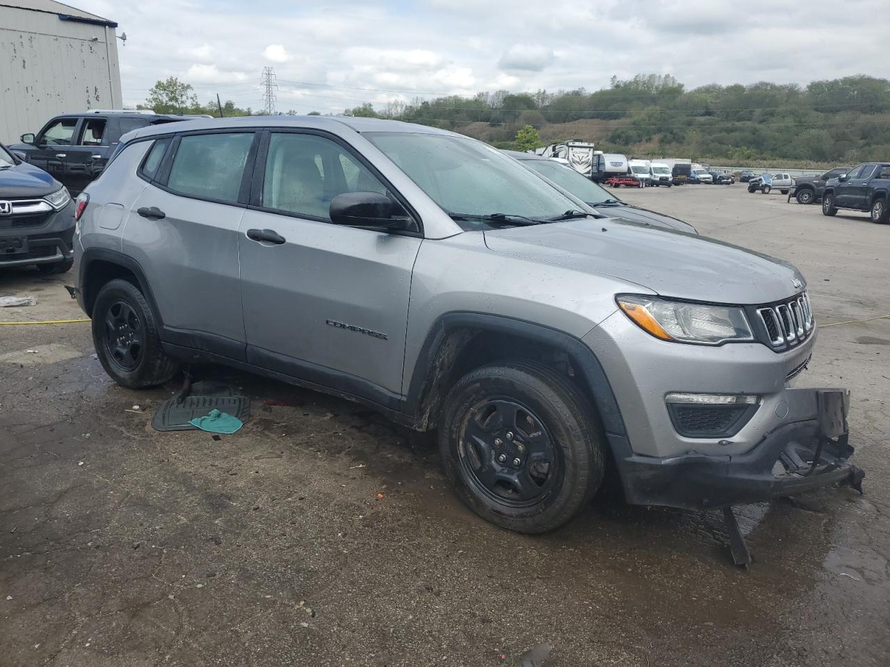 2019 Jeep Compass Sport VIN: 3C4NJDAB2KT664851 Lot: 73519244