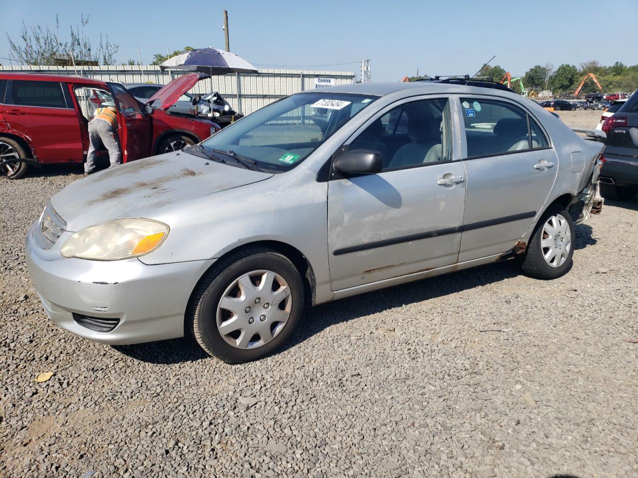 2003 Toyota Corolla Ce VIN: JTDBR32EX30049851 Lot: 71305484