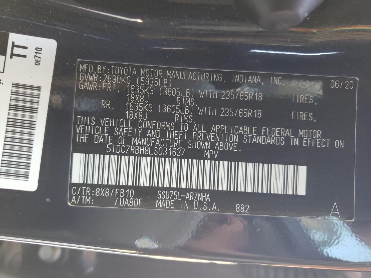 2020 Toyota Highlander - Image 15