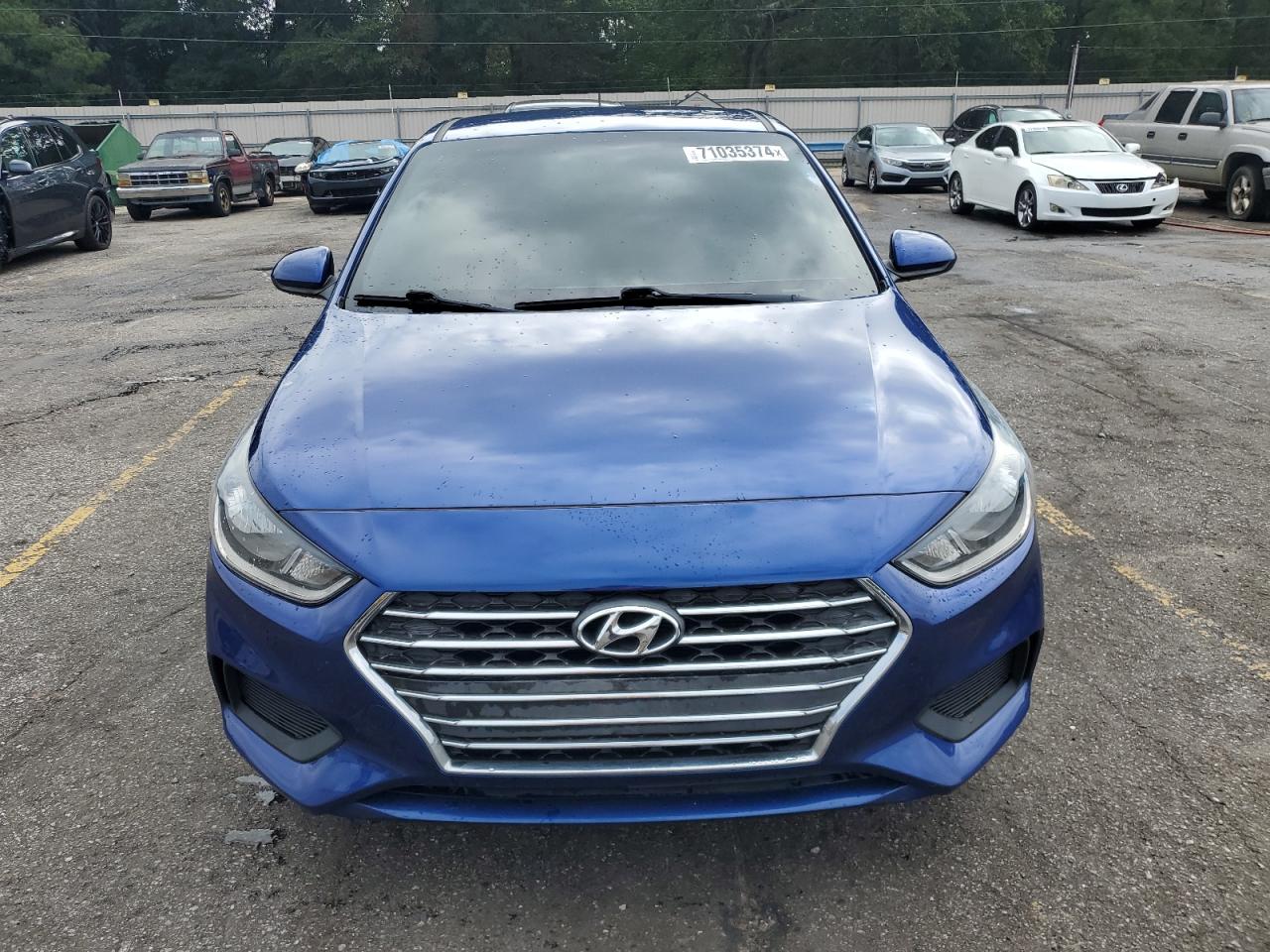 2019 Hyundai Accent Se VIN: 3KPC24A3XKE063107 Lot: 71035374