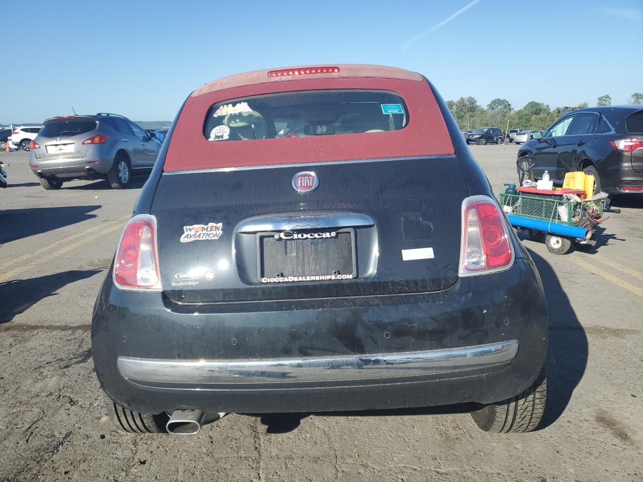 2013 Fiat 500 Lounge VIN: 3C3CFFER8DT718625 Lot: 70766024