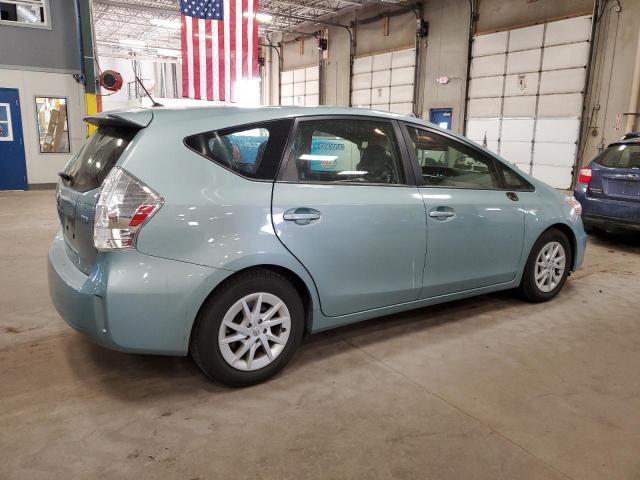  TOYOTA PRIUS 2014 Teal