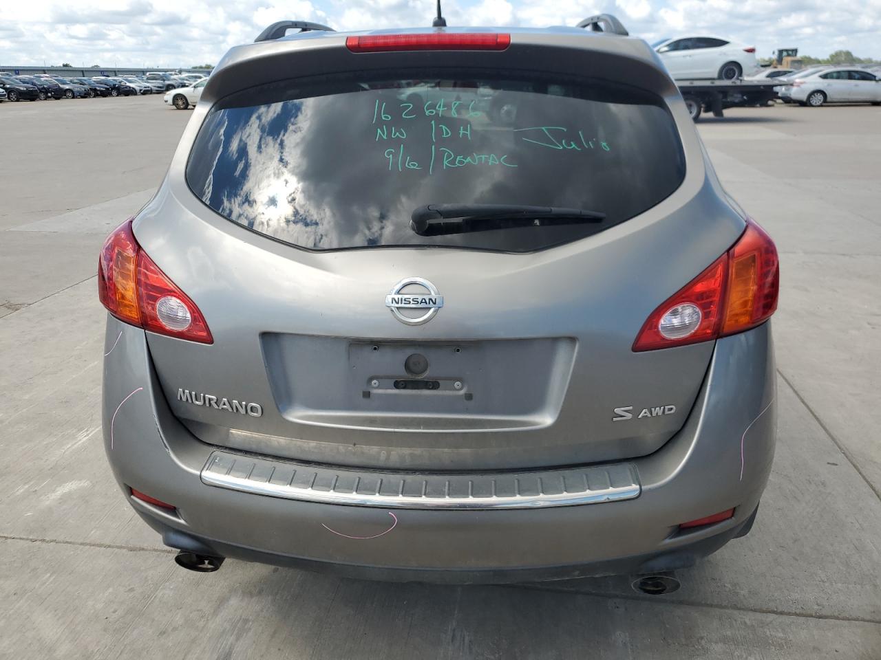 2009 Nissan Murano S VIN: JN8AZ18W79W204530 Lot: 71058454