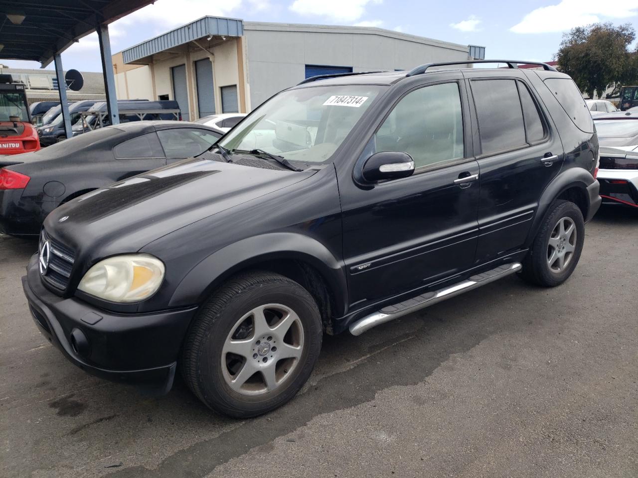 2002 Mercedes-Benz Ml 500 VIN: 4JGAB75E72A314684 Lot: 71847314