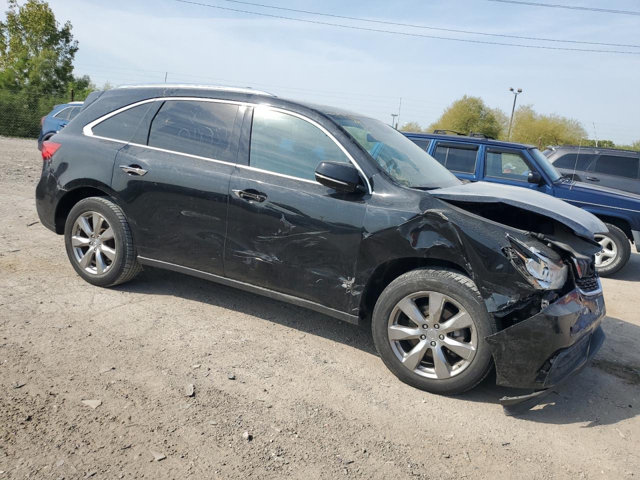 2016 Acura Mdx Advance VIN: 5FRYD4H94GB018352 Lot: 71111794