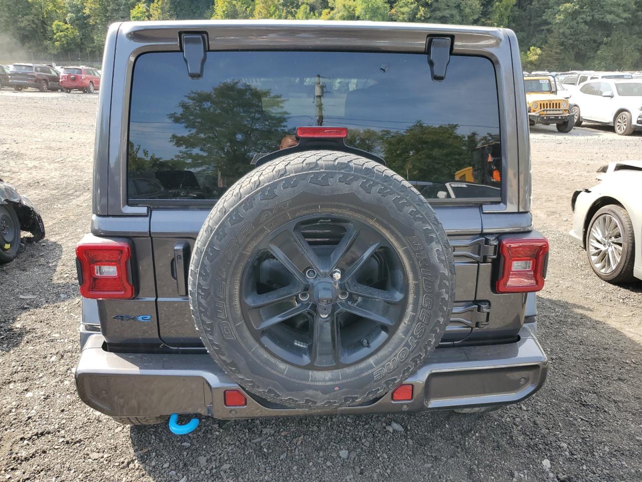 2021 Jeep Wrangler Unlimited Sahara 4Xe VIN: 1C4JJXP61MW858021 Lot: 71922364