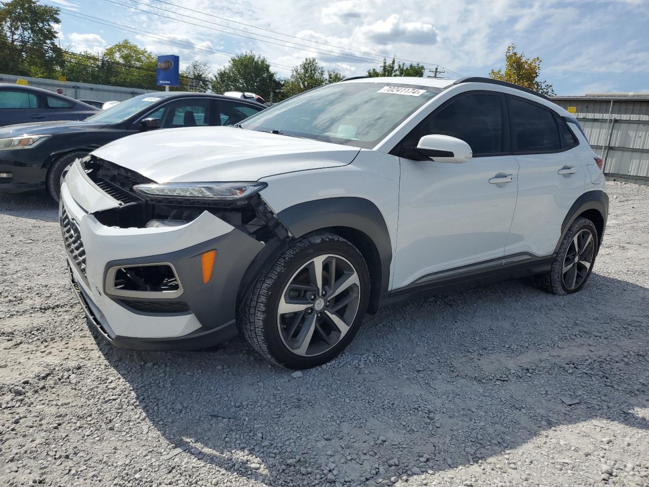 2019 Hyundai Kona Ultimate VIN: KM8K53A50KU229453 Lot: 70241174