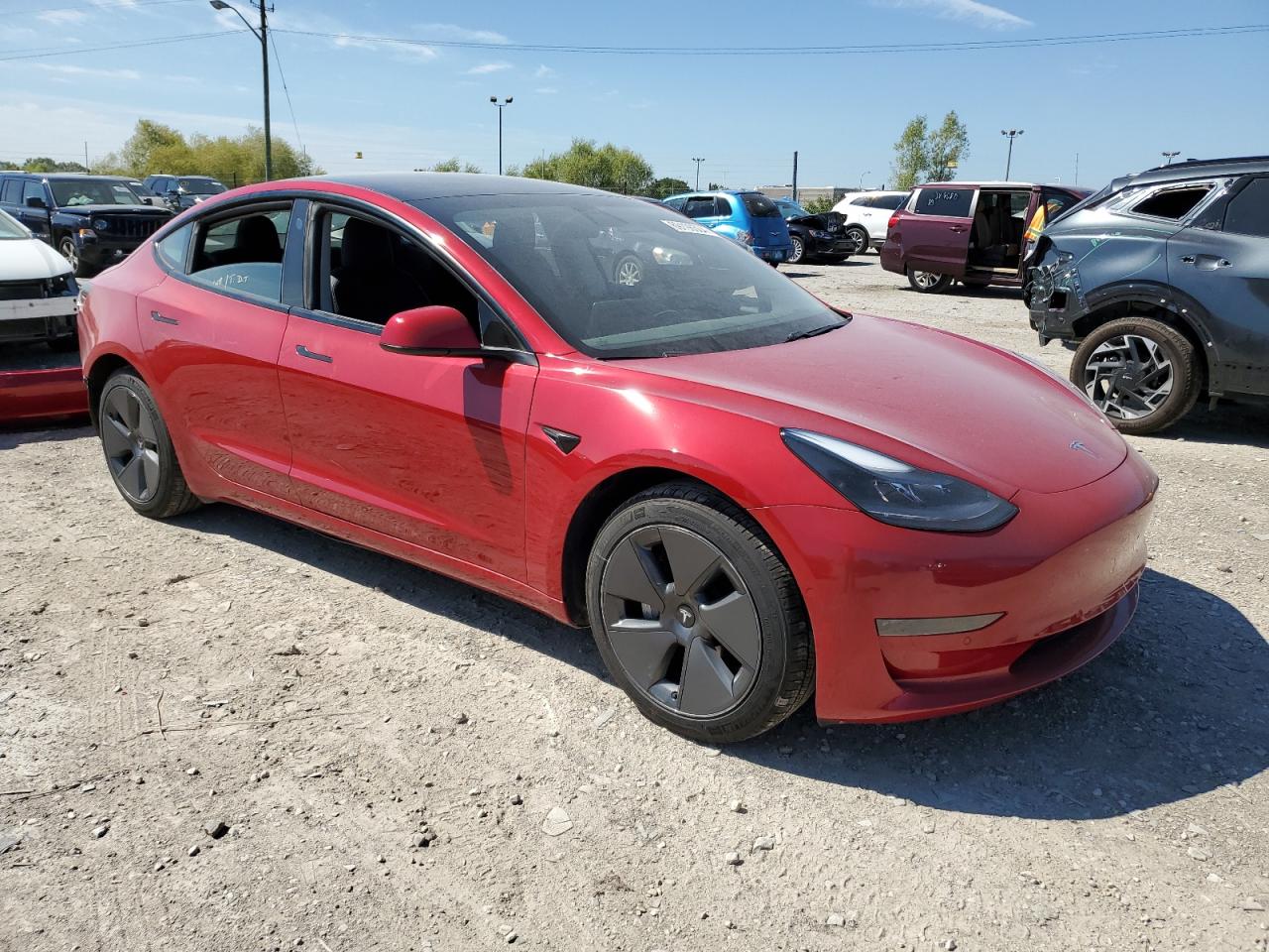 2021 Tesla Model 3 VIN: 5YJ3E1EA2MF057944 Lot: 69198504