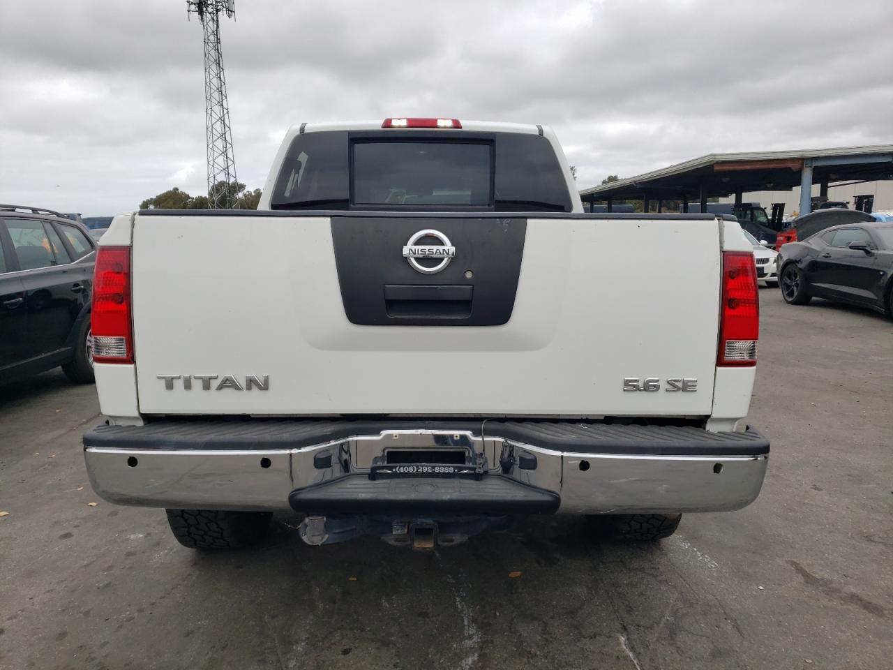 2008 Nissan Titan Xe VIN: 1N6AA07DX8N300201 Lot: 71673694