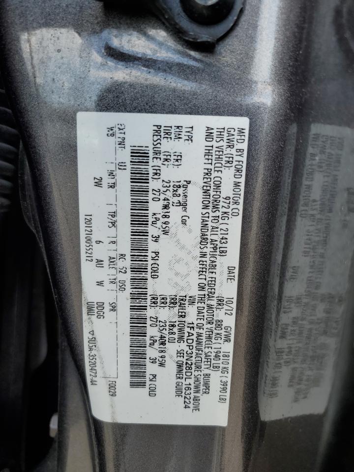 1FADP3N28DL163224 2013 Ford Focus Titanium