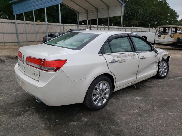  LINCOLN MKZ 2012 Белый