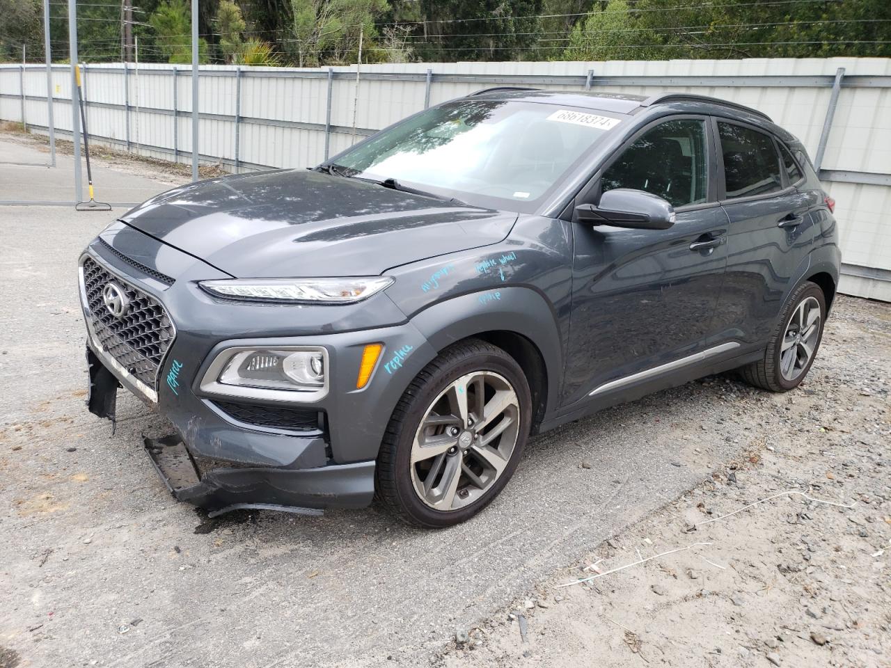 2021 Hyundai Kona Ultimate VIN: KM8K5CA57MU749412 Lot: 68618374