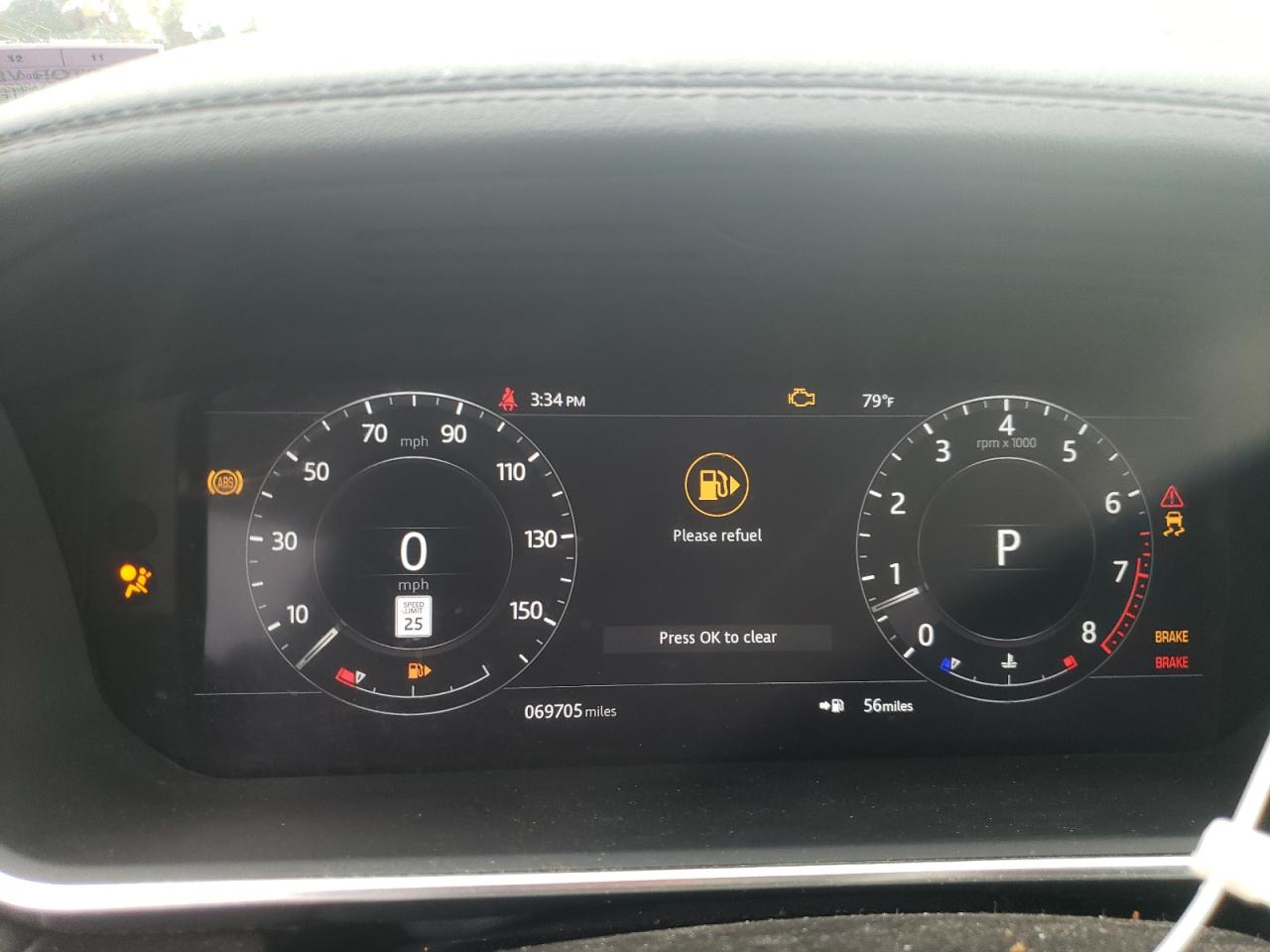 2020 Land Rover Range Rover Sport Hst VIN: SALWS2RU8LA715489 Lot: 72319844