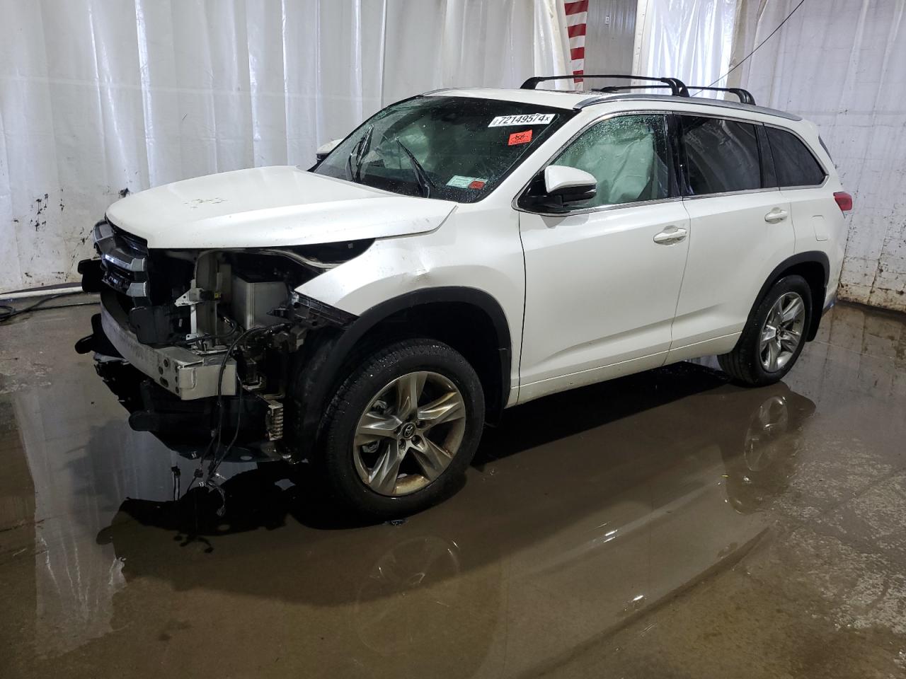 2017 Toyota Highlander Limited VIN: 5TDDZRFH6HS457722 Lot: 72149574