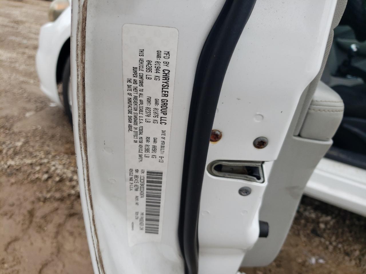 2013 Dodge Dart Sxt VIN: 1C3CDFBA3DD343074 Lot: 70275264