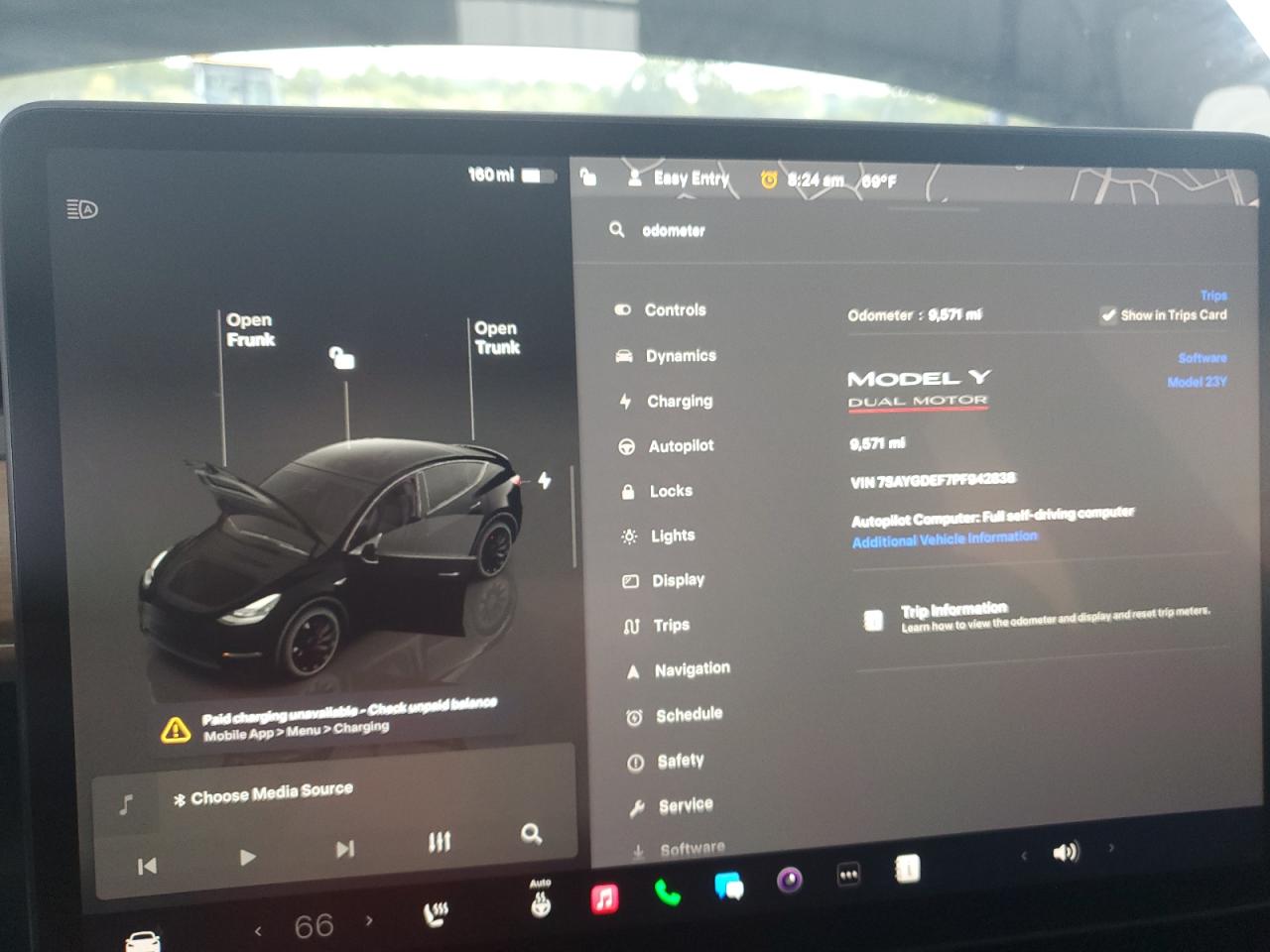 7SAYGDEF7PF942838 2023 Tesla Model Y