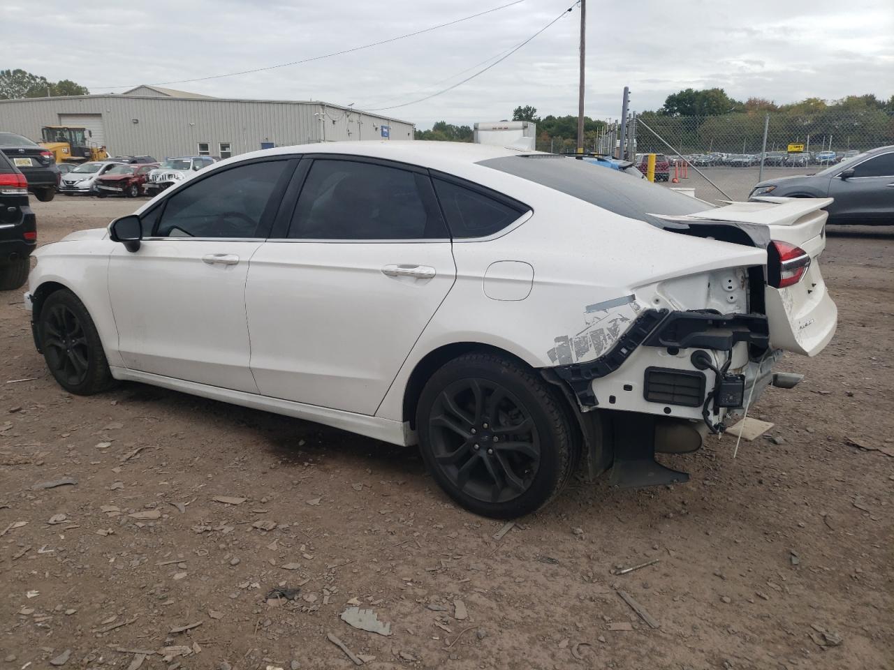 2019 Ford Fusion Se VIN: 3FA6P0HD7KR245352 Lot: 71368574