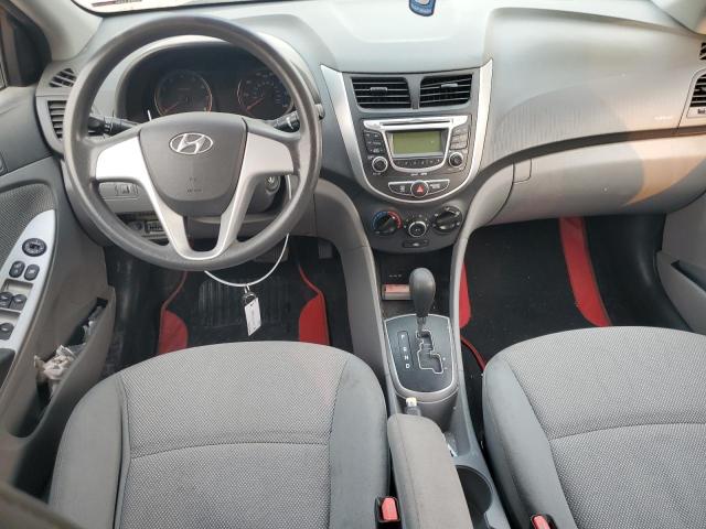  HYUNDAI ACCENT 2013 Czerwony