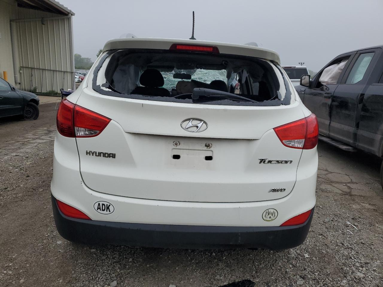 2010 Hyundai Tucson Gls VIN: KM8JUCAC7AU056767 Lot: 72567354