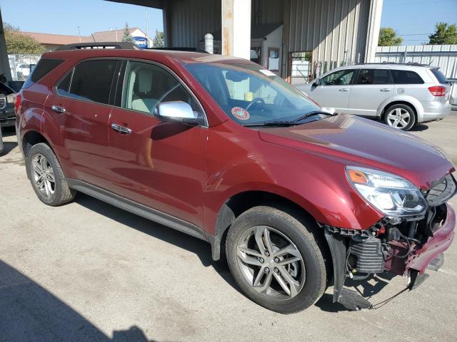  CHEVROLET EQUINOX 2017 Red