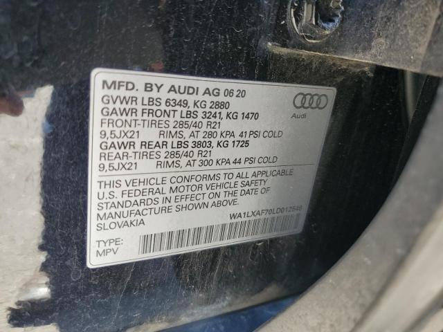 WA1LXAF70LD012546 Audi Q7  14