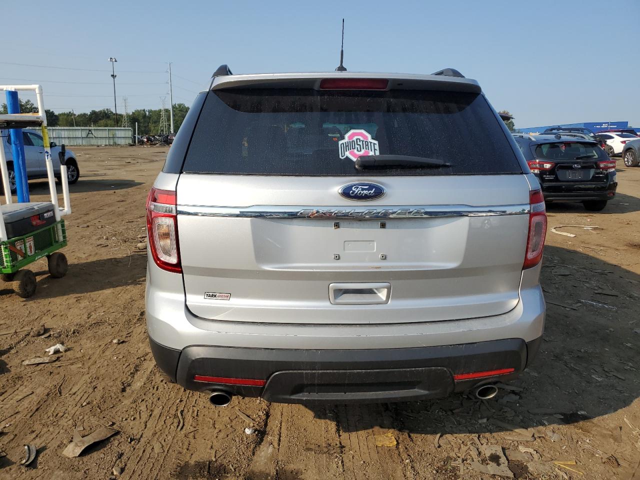 2014 Ford Explorer VIN: 1FM5K7B82EGA87261 Lot: 71053544