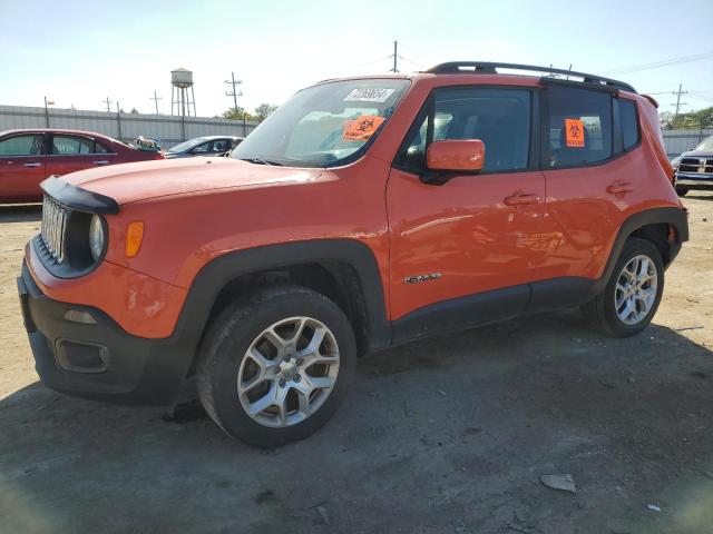  JEEP RENEGADE 2018 Pomarańczowy