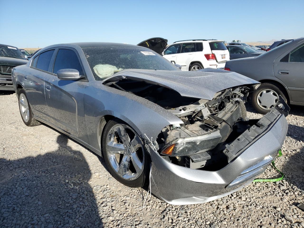 VIN 2C3CDXBG8EH374898 2014 DODGE CHARGER no.4