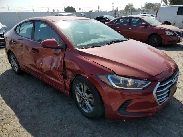  HYUNDAI ELANTRA 2017 Burgundy