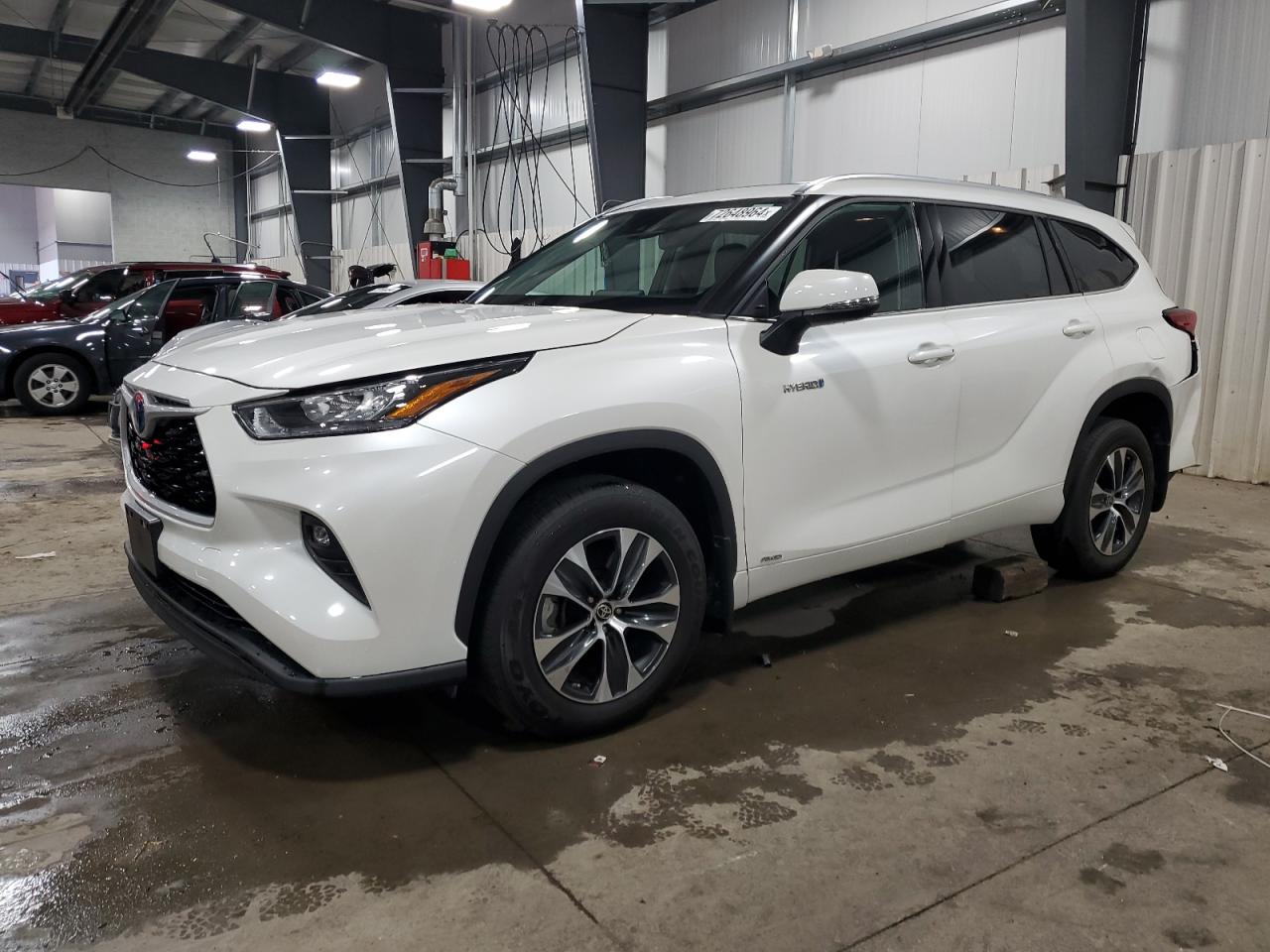 2020 Toyota Highlander Hybrid Xle VIN: 5TDHBRCH3LS000255 Lot: 72648964