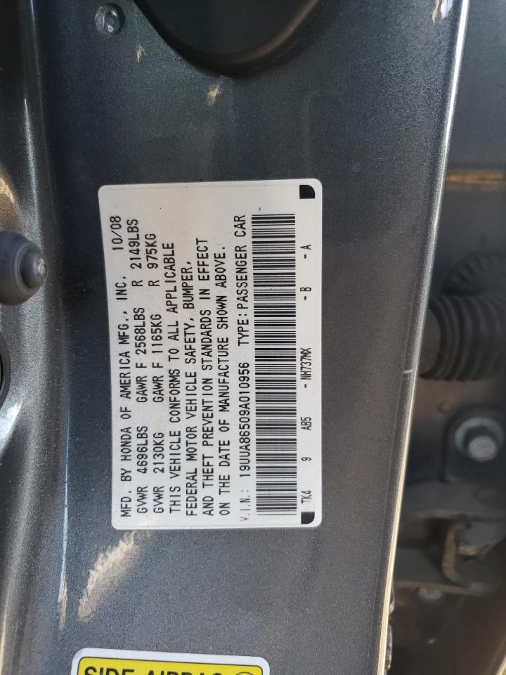 19UUA86509A010956 2009 Acura Tl