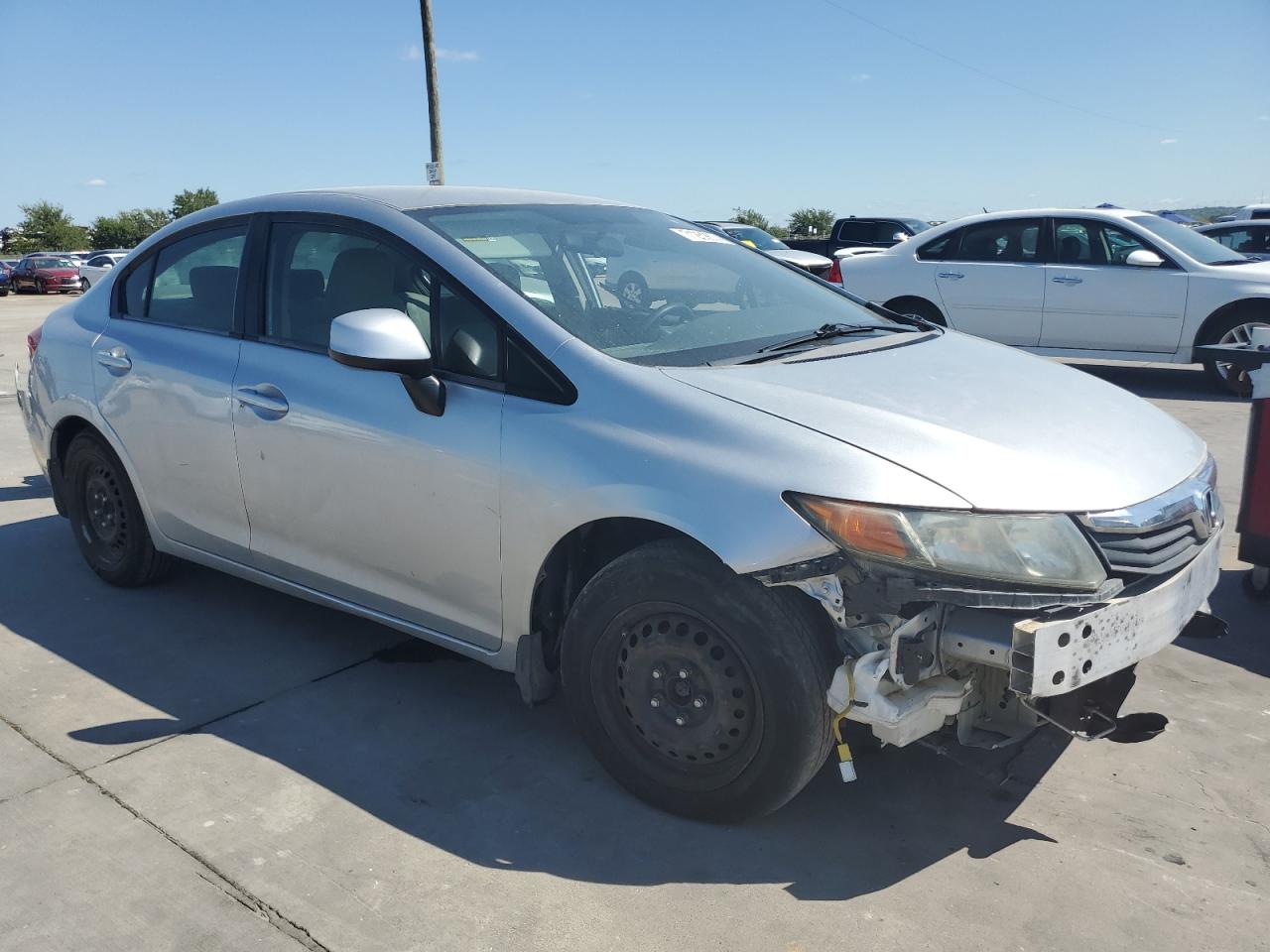 2012 Honda Civic Lx VIN: 2HGFB2F51CH318097 Lot: 71259874