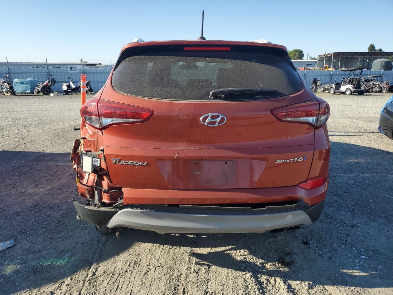 2017 Hyundai Tucson Limited VIN: KM8J33A24HU349823 Lot: 68946424