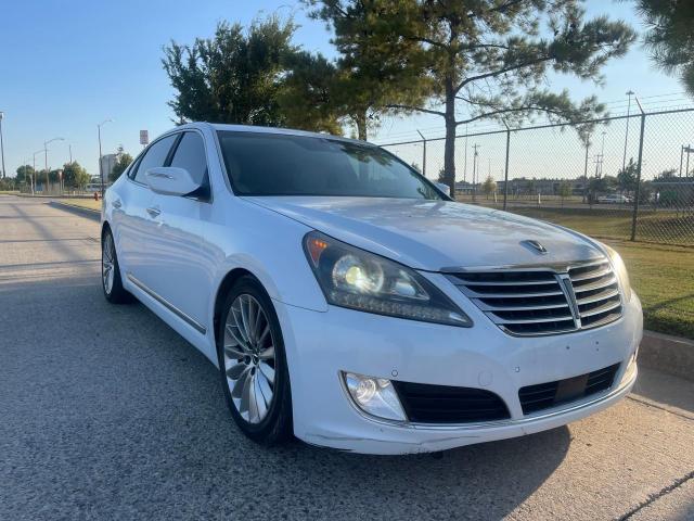 2014 Hyundai Equus Signature продається в Oklahoma City, OK - Hail